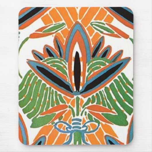 Art Deco Mousepad Muismat (Voorkant)