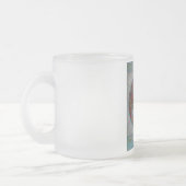 Art Deco Mucha Woman mosaic Matglas Koffiemok (Links)