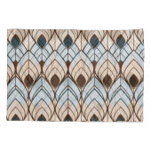 Art Deco: naadloos getextureerd Ornament. Kussensloop (Achterkant)