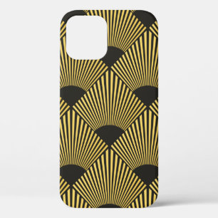 Art Deco naadloos patroon iPhone 12 Hoesje