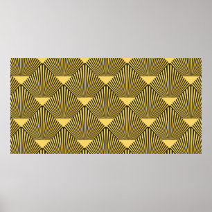 Art Deco naadloos patroon. decoratie ornament. 