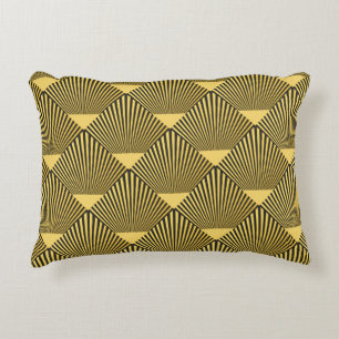 Art Deco naadloos patroon. decoratieversiering. Accent Kussen