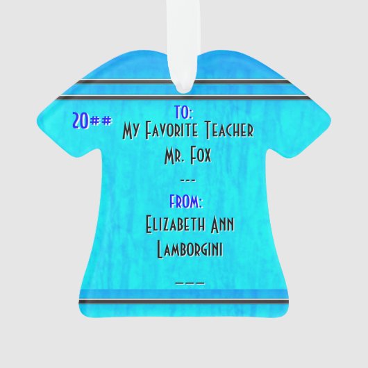 Art Déco Noël Angel Personnalisé (dos)