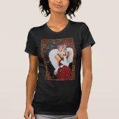 Art Déco Noël Femme 2 T-shirt (Devant)