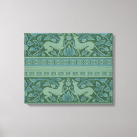 Art Déco Nouveau Chien Nature Motif animal