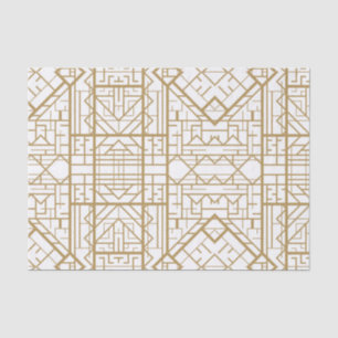 Art deco,nouveau,goud,wit,chic,,elegant,t tissuepapier