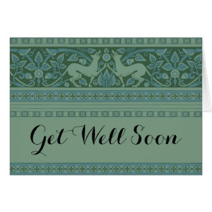 Art Deco Nouveau Hond Natuur Dierenpatroon