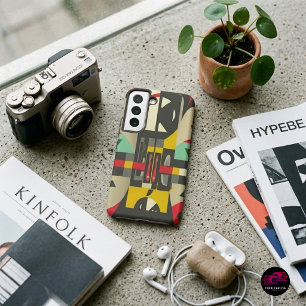 Art Deco ontmoet Mid-Century Modern Samsung Galaxy Hoesje