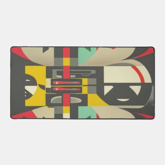 Art Deco ontmoet midden eeuw modern Bureaumat (Voorkant)