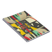 Art Deco ontmoet midden eeuw modern Notitieboek (Rechterzijde)