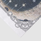 Art Deco  ontvlechting van vrouwen Tissuepapier (Detail)