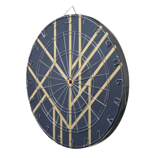 Art Deco-ontwerp Dartbord (Voorkant Rechts)