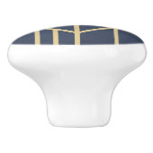 Art Deco-ontwerp Keramische Knop (Zijkant)