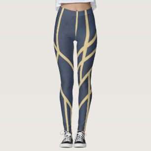 Art Deco-ontwerp Leggings