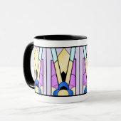 Art Deco-ontwerp Mok (Voorkant links)