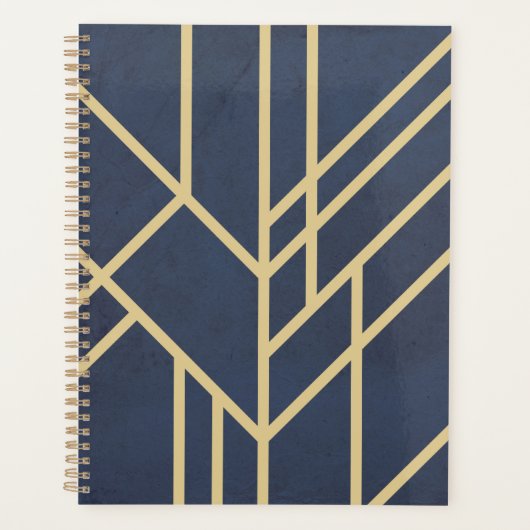 Art Deco-ontwerp Planner (Voorkant)
