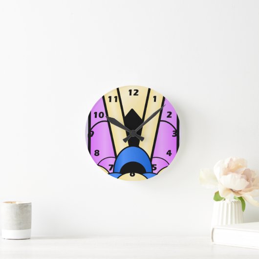 Art Deco-ontwerp Ronde Klok (Huis)