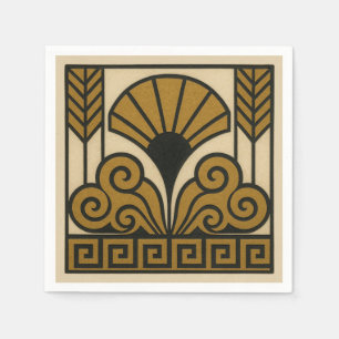 Art Deco ontwerp Servet