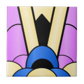 Art Deco-ontwerp Tegeltje (Voorkant)