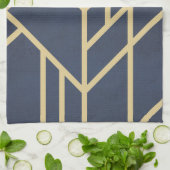 Art Deco-ontwerp Theedoek (Gevouwen)