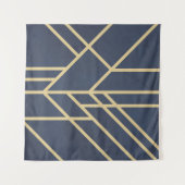 Art Deco-ontwerp Wandkleed (Voorkant (horizontaal))