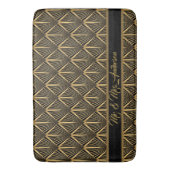 Art Deco op maat Badmat (Voorkant Verticaal)