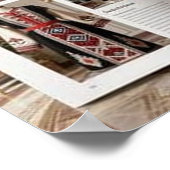 Art Deco Opulence GeometricPatterns IX HER_XHU_001 Poster (Hoek)