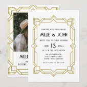 Art Deco, Oud Hollywood, jaren '20 Kaart (Voorkant / Achterkant)