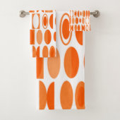 Art Deco Ovalen Bad Handdoek (Insitu)