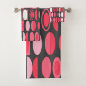 Art Deco Ovalen Bad Handdoek (Insitu)