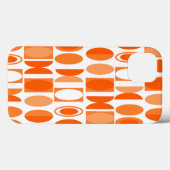 Art Deco Ovalen Case-Mate iPhone Case (Achterkant (horizontaal))