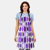 Art Deco Ovalen Schort (Gedragen)