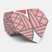 Art Deco Ovalen Stropdas (Opgerold)