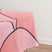 Art Déco Pales Roses Design Nappe (In Situ)