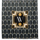 Art Deco Palmettos  1920 - Speciaal Douchegordijn (Voorkant)