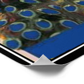 Art Déco paon fille Vintage (Coin)