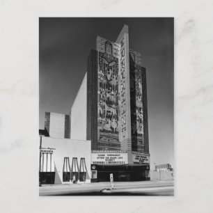 Art Deco Paramount Theater, Oakland, CA Briefkaart