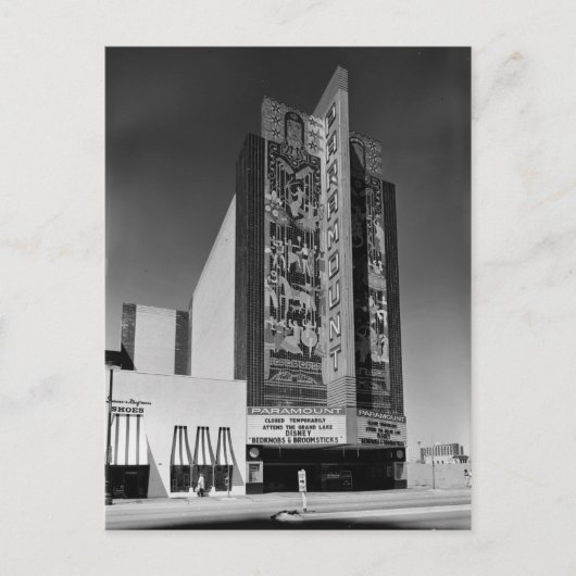 Art Deco Paramount Theatre, Oakland, Verenigde Sta Briefkaart (Voorkant)