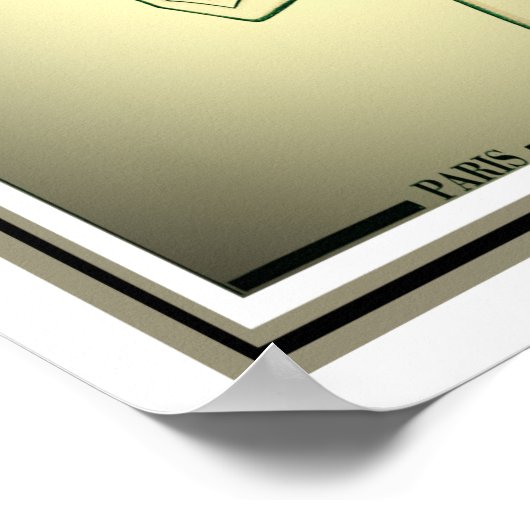 Art Deco Paris Mode Print (Hoek)