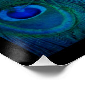 Art Déco Parisien Turquoise Vert Peacock Feature (Coin)