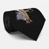 Art Deco Party Goers Celebration Stropdas (Opgerold)