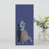  Art Deco-Passen getrouwd, Love Wedding Dance (Staand voorkant)