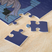  Art Deco-Passen getrouwd, Love Wedding Dance Legpuzzel (Zijkant)