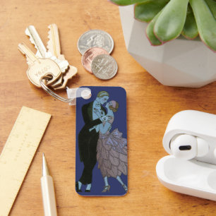  Art Deco-Passen getrouwd, Love Wedding Dance Sleutelhanger