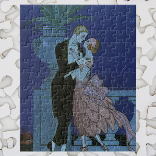  Art Deco Passen getrouwd, Oui van George Barbier Legpuzzel