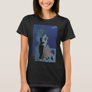  Art Deco Passen getrouwd, Oui van George Barbier T-shirt