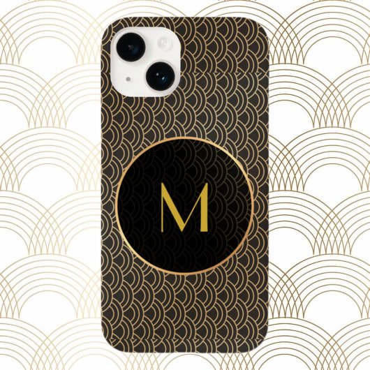 Art Deco-patroon iPhone/iPad-draagtas Case-Mate iPhone Case