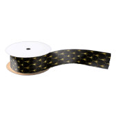 Art Deco Pattern Gold en Black Lint (Spoel)