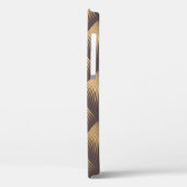Art Deco Pattern Naadloze gouden achtergrond. Mini Case-Mate iPhone Case (Achterkant / Links)