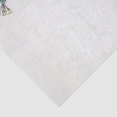 Art deco-pauw en vrouw tissuepapier (Detail)